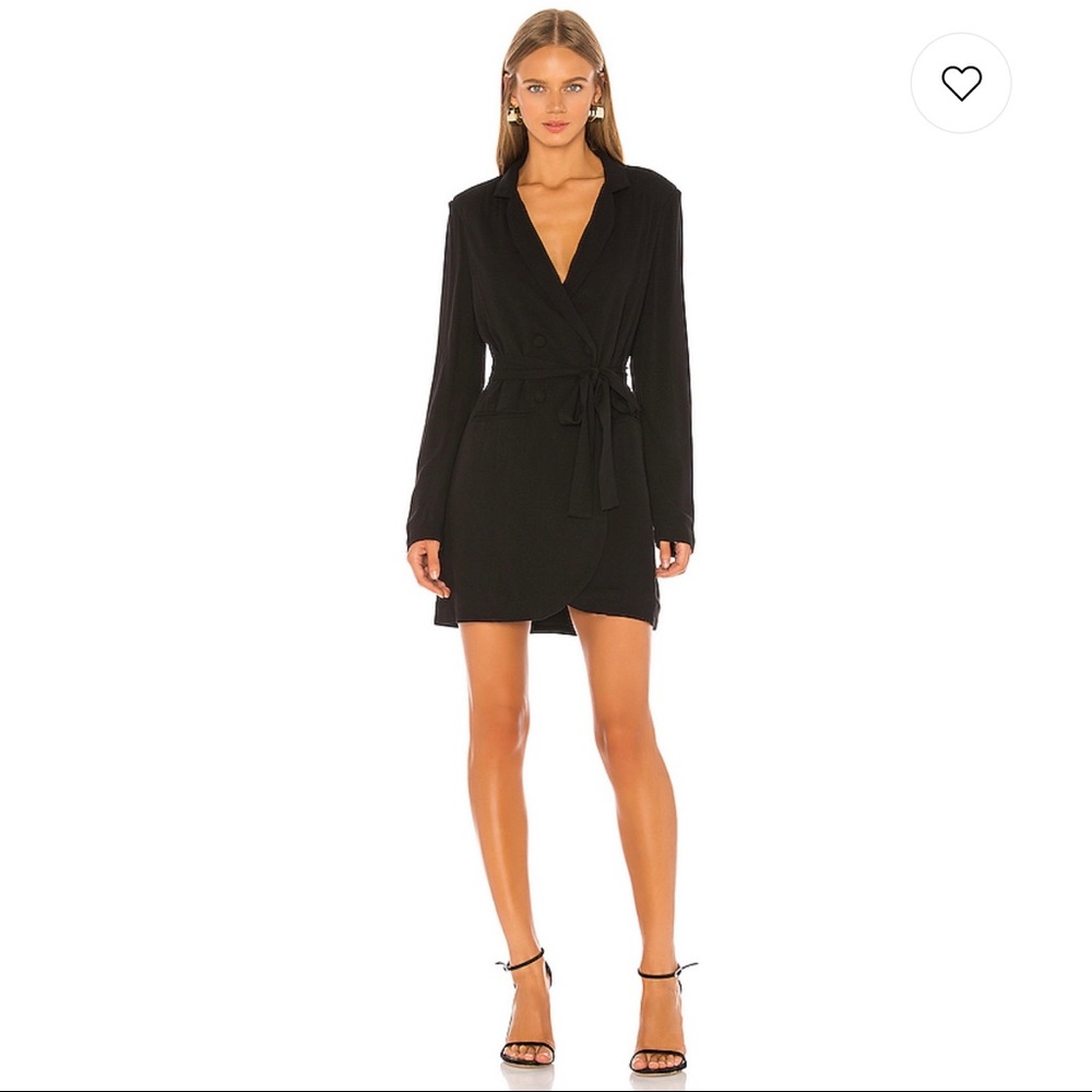 Sanctuary Show Stopper Blazer Dress in Black